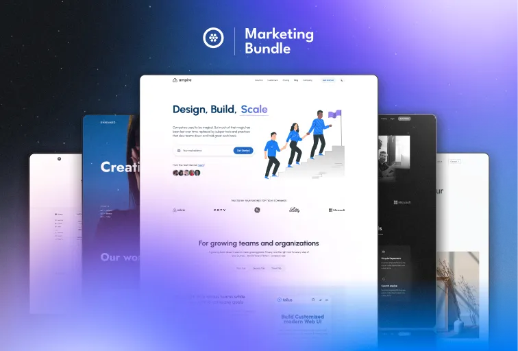 Tailus UI templates bundle