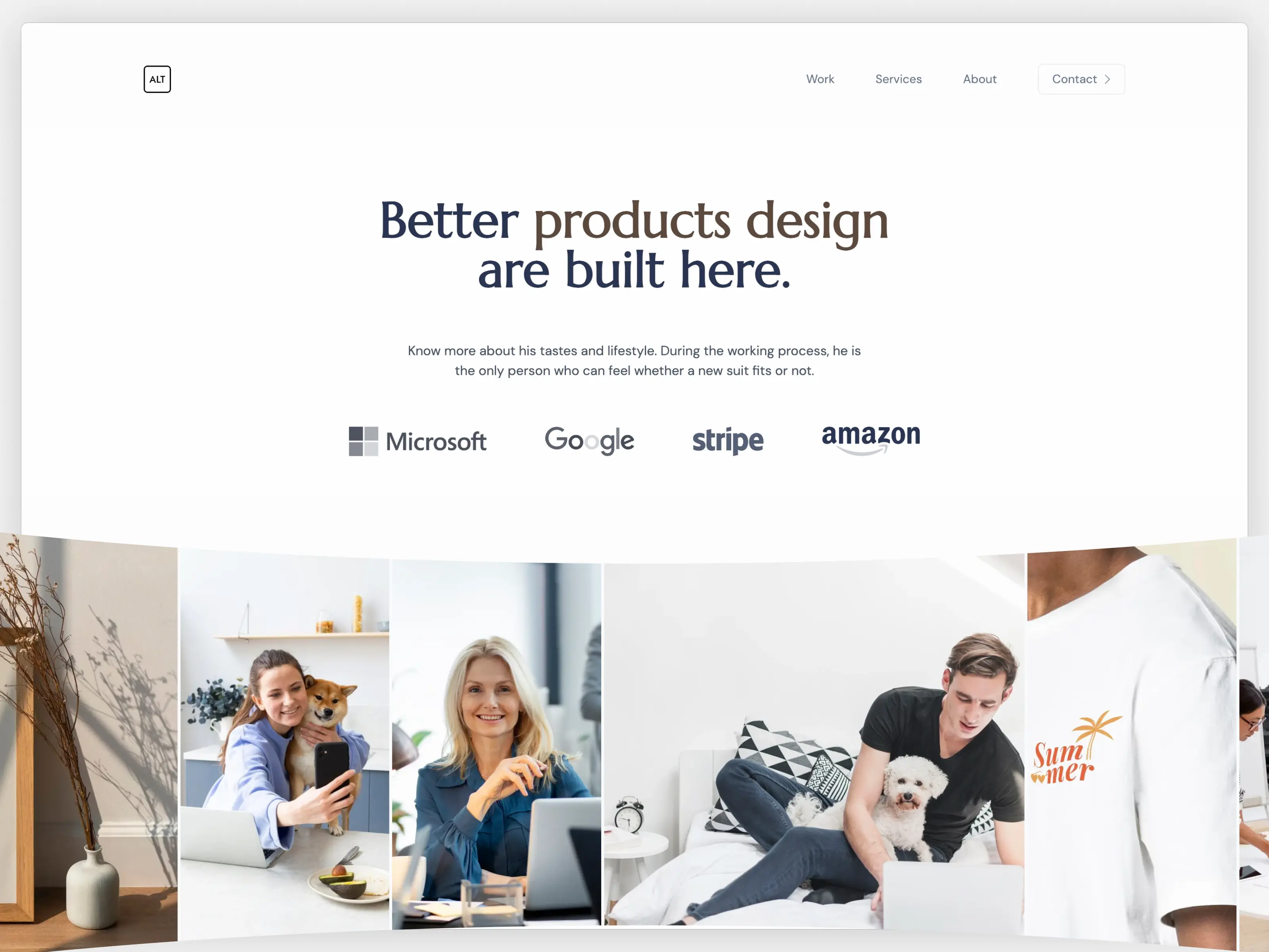 tailus alt template screenshot